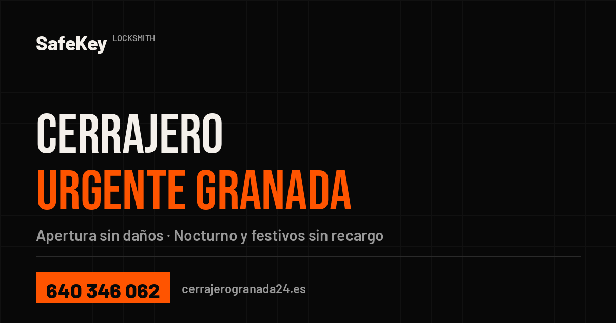 Cerrajeros Granada Safekey